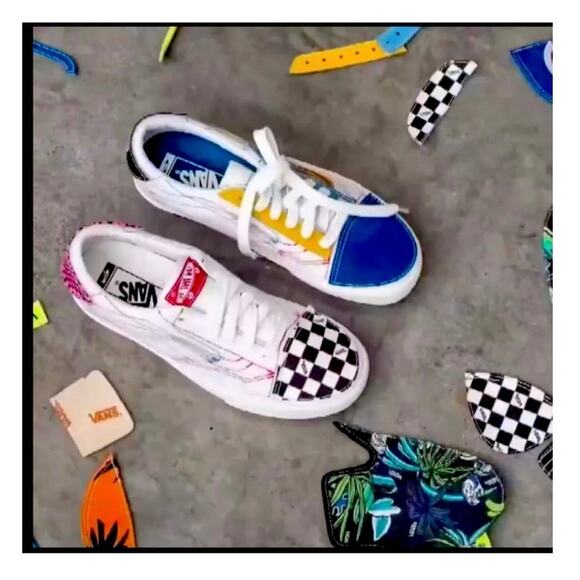 VANS Other - Authentic Vans x Taka Hayashi DIY Low Top Sneakers